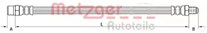 Тормозной шланг METZGER купить