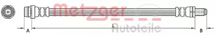 Тормозной шланг METZGER купить