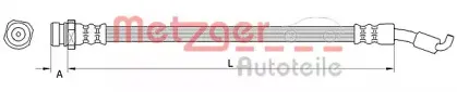Тормозной шланг METZGER купить