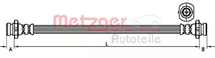 Тормозной шланг METZGER купить