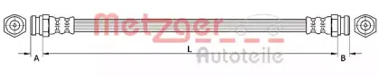 Тормозной шланг METZGER купить