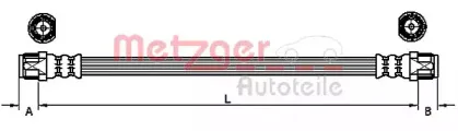 Тормозной шланг METZGER купить