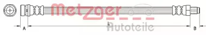 Тормозной шланг METZGER купить