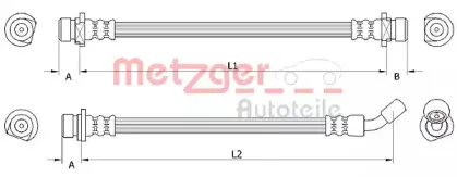 Тормозной шланг METZGER купить