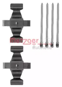 Комплектующие, колодки дискового тормоза METZGER купить