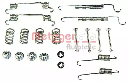Монтажний к-кт гальмівних колодок METZGER купить