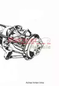 Подвеска колеса METZGER купить