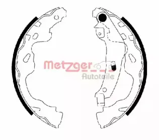 Комплект тормозных колодок METZGER купить