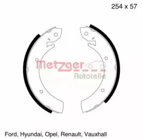 Комплект тормозных колодок METZGER купить