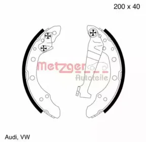 Комплект тормозных колодок METZGER купить