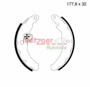 Комплект тормозных колодок METZGER купить