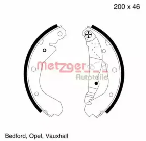 Комплект тормозных колодок METZGER купить