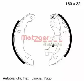 Комплект тормозных колодок METZGER купить