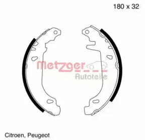 Комплект тормозных колодок METZGER купить