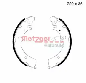 Комплект тормозных колодок METZGER купить