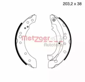 Комплект тормозных колодок METZGER купить