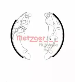 Комплект тормозных колодок METZGER купить