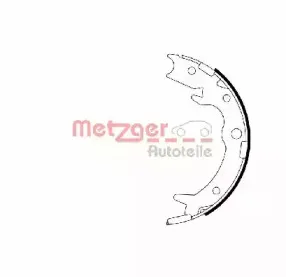Комплект тормозных колодок, стояночная тормозная система METZGER купить