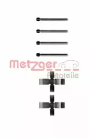 Комплектующие, колодки дискового тормоза METZGER купить