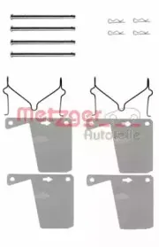 Комплектующие, колодки дискового тормоза METZGER купить