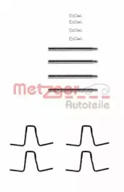 Комплектующие, колодки дискового тормоза METZGER купить