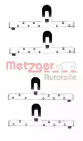 Комплектующие, колодки дискового тормоза METZGER купить