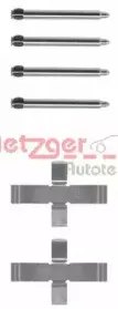 Комплектующие, колодки дискового тормоза METZGER купить