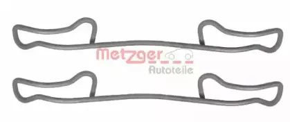 Комплектующие, колодки дискового тормоза METZGER купить