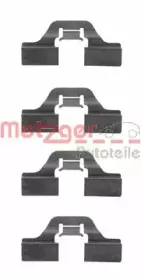 Комплектующие, колодки дискового тормоза METZGER купить