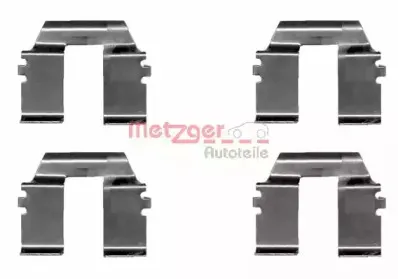 Комплектующие, колодки дискового тормоза METZGER купить
