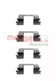 Комплектующие, колодки дискового тормоза METZGER купить