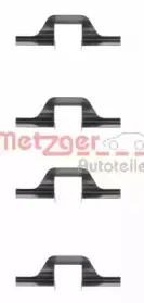 Комплектующие, колодки дискового тормоза METZGER купить