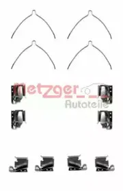 Комплектующие, колодки дискового тормоза METZGER купить