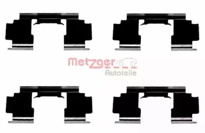 Комплектующие, колодки дискового тормоза METZGER купить