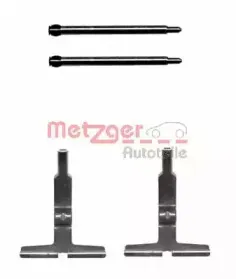 Комплектующие, колодки дискового тормоза METZGER купить