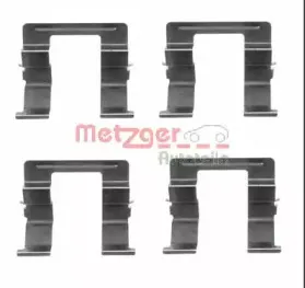 Комплектующие, колодки дискового тормоза METZGER купить