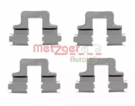 Комплектующие, колодки дискового тормоза METZGER купить