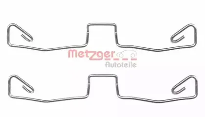 Комплектующие, колодки дискового тормоза METZGER купить