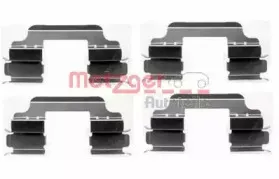Комплектующие, колодки дискового тормоза METZGER купить