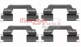 Комплектующие, колодки дискового тормоза METZGER купить