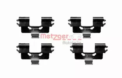 Комплектующие, колодки дискового тормоза METZGER купить