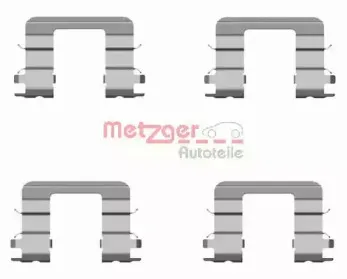 Комплектующие, колодки дискового тормоза METZGER купить