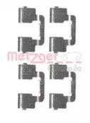 Комплектующие, колодки дискового тормоза METZGER купить