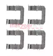 Комплектующие, колодки дискового тормоза METZGER купить