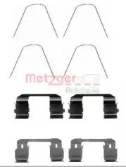 Комплектующие, колодки дискового тормоза METZGER купить