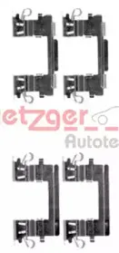 Комплектующие, колодки дискового тормоза METZGER купить