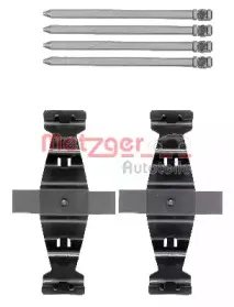 Комплектующие, колодки дискового тормоза METZGER купить