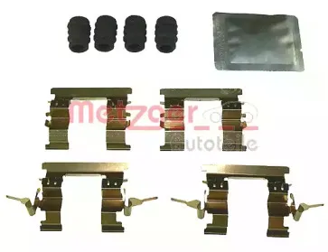 Комплектующие, колодки дискового тормоза METZGER купить