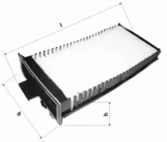 Фильтр, воздух во внутренном пространстве MAGNETI MARELLI купить