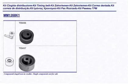 Комплект ремня ГРМ MAGNETI MARELLI купить